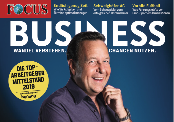 Top-Arbeitgeber: Cover FOCUS Business 04-18